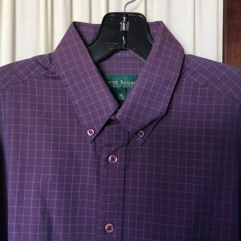 Harve benard Renard Holtzman shirt Sz 16 34/35